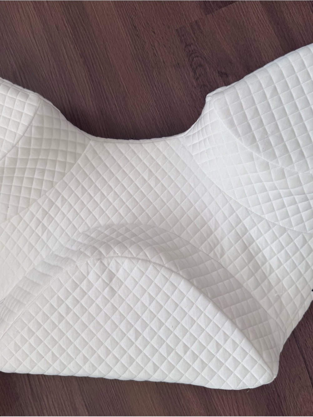 Premium Contour Support Pillow in White - Neck Relief